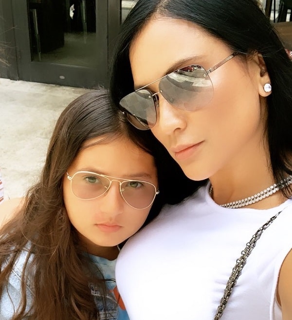 Michelle Pooch with her daughter Bella Pooch.